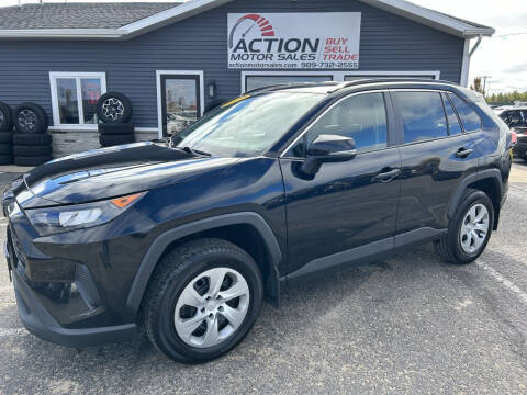 2020 Toyota RAV4 for sale at Action Motor Sales in Gaylord MI