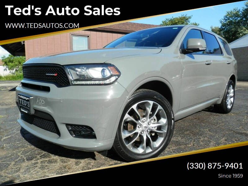 2020 Dodge Durango for sale at Ted's Auto Sales in Louisville OH