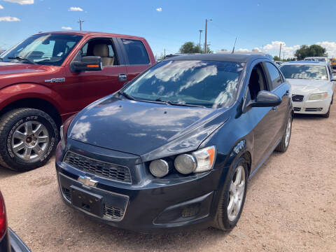2014 Chevrolet Sonic for sale at PYRAMID MOTORS - Fountain Lot in Fountain CO