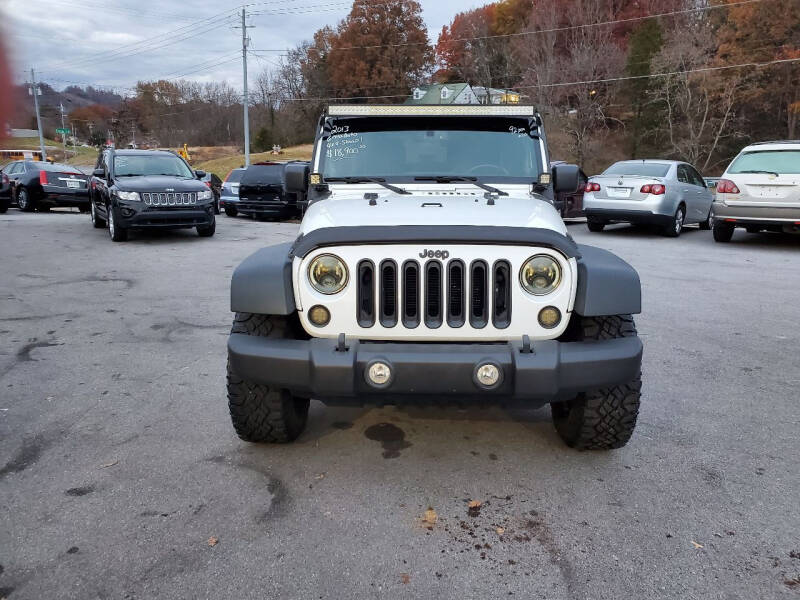 2013 Jeep Wrangler for sale at DISCOUNT AUTO SALES in Johnson City TN