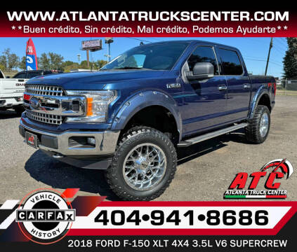 2018 Ford F-150 for sale at ATLANTA TRUCK CENTER LLC in Doraville GA