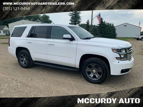 2015 Chevrolet Tahoe for sale at MCCURDY AUTO in Cavalier ND