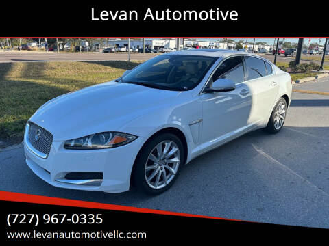 2013 Jaguar XF for sale at Levan Automotive in Largo FL