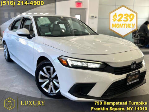 2022 Honda Civic for sale at LUXURY MOTOR CLUB in Franklin Square NY