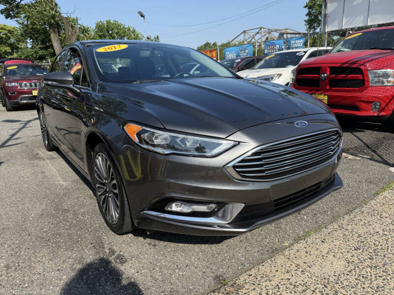 Used 2017 Ford Fusion SE with VIN 3FA6P0T90HR310960 for sale in Passaic, NJ