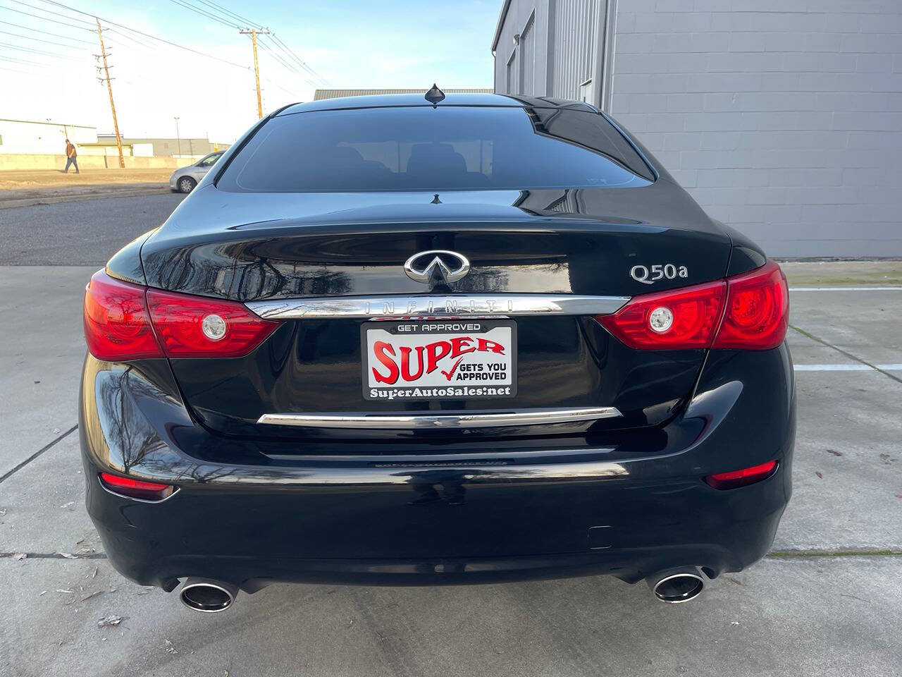 2015 INFINITI Q50 for sale at Super Auto Sales Modesto in Modesto, CA