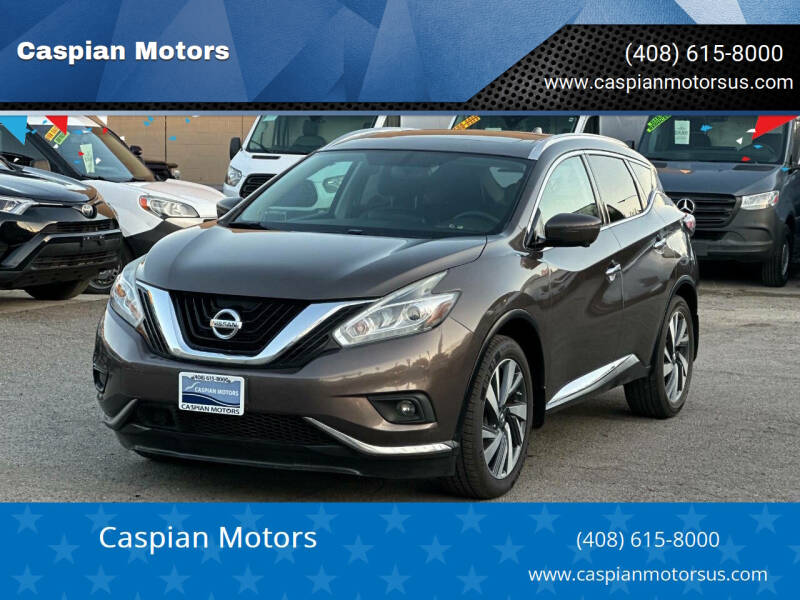 2017 Nissan Murano for sale at Caspian Motors in Hayward CA