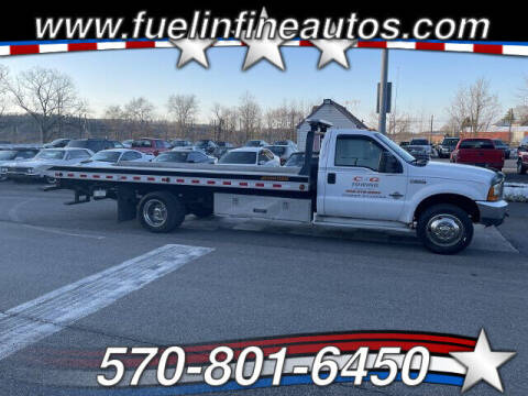 2000 Ford F-550 Super Duty for sale at FUELIN FINE AUTO SALES INC in Saylorsburg PA