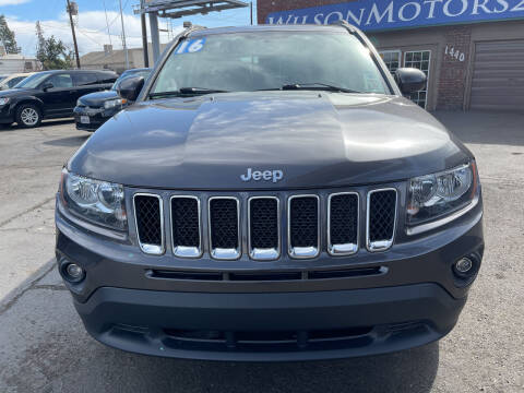 2016 Jeep Compass for sale at WILSON MOTORS in Stockton CA
