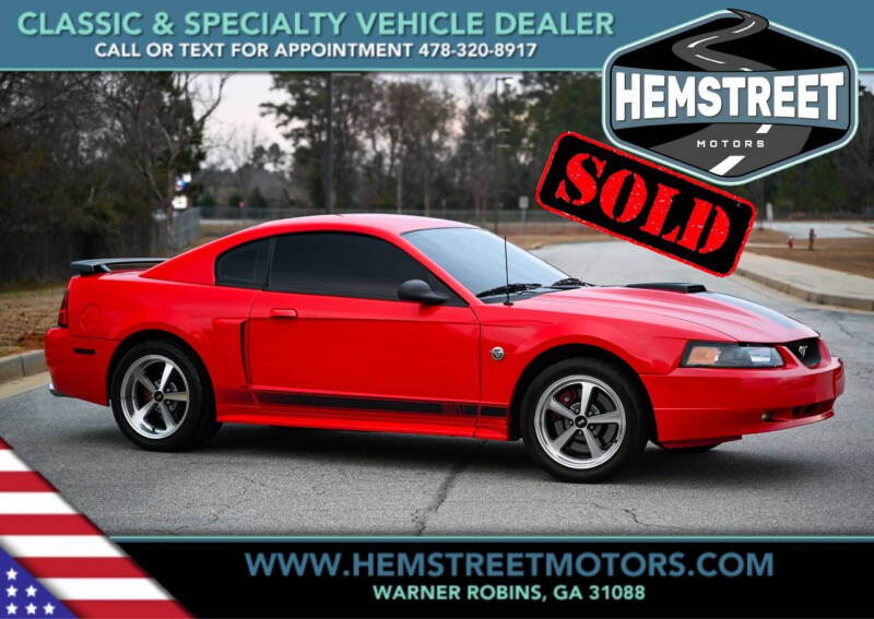 2004 Ford Mustang for sale at Hemstreet Motors in Warner Robins GA