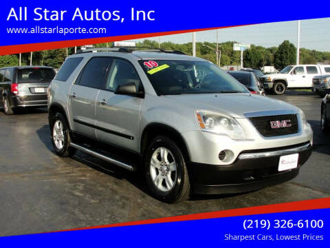 2010 GMC Acadia for sale at All Star Autos, Inc in La Porte IN