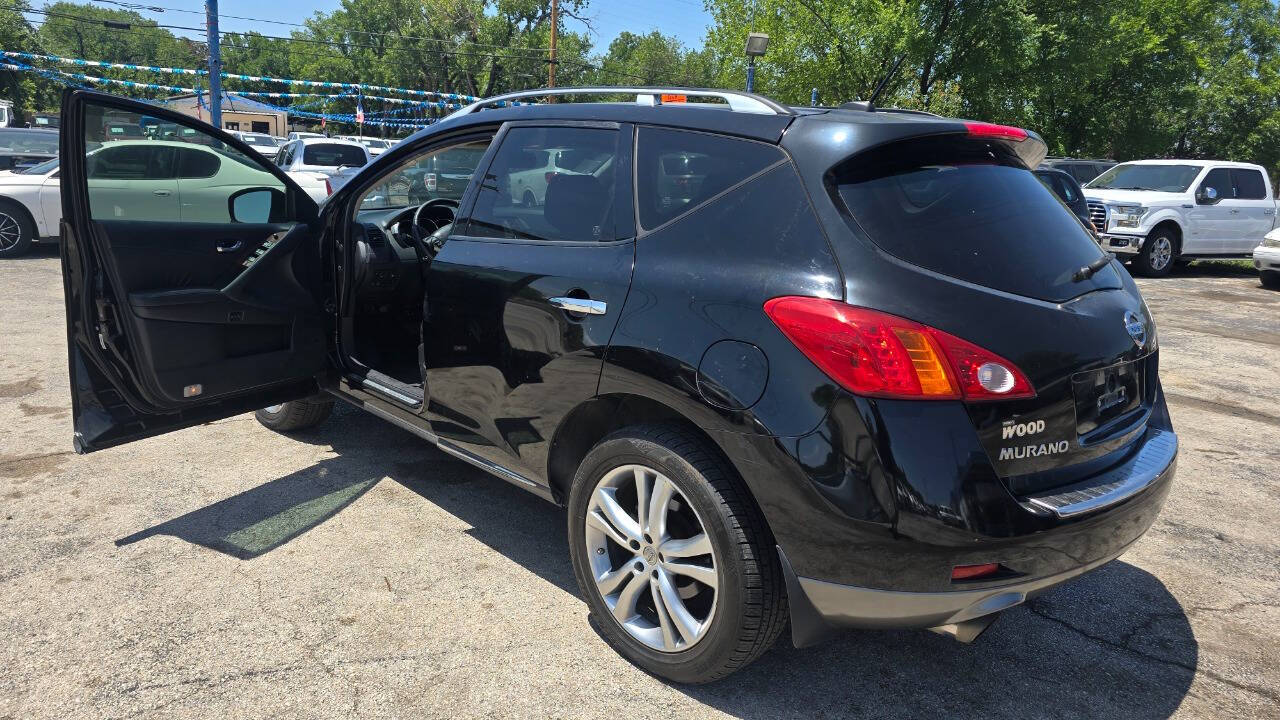 Black 2009 Nissan Murano LE AWD LE 4dr SUV 10
