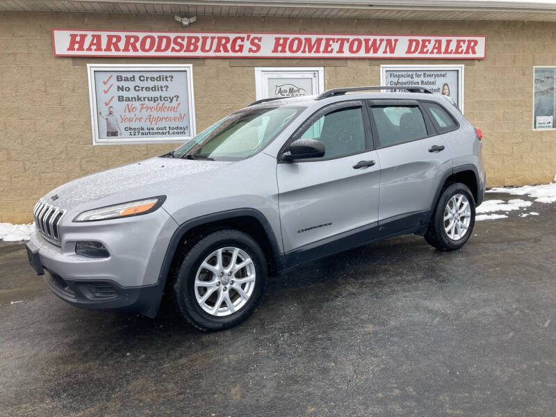 2015 Jeep Cherokee for sale at Auto Martt, LLC in Harrodsburg KY