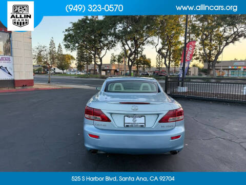 2010 Lexus IS 250C