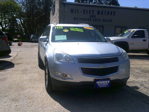 2011 Chevrolet Traverse for sale at Weigman's Auto Sales in Milwaukee WI