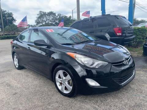 2013 Hyundai Elantra for sale at AUTO PROVIDER in Fort Lauderdale FL