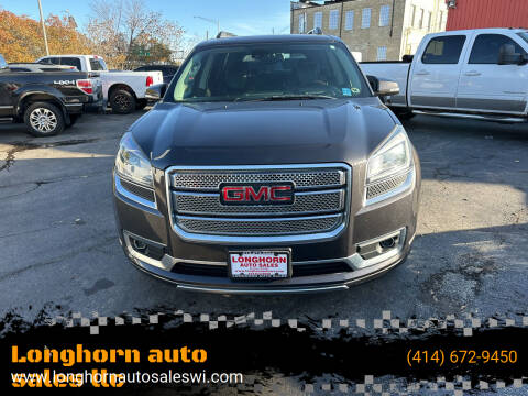 2014 GMC Acadia for sale at Longhorn auto sales llc in Milwaukee WI