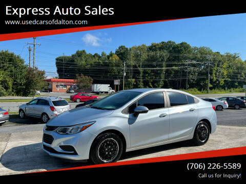 2017 Chevrolet Cruze for sale at Express Auto Sales in Dalton GA