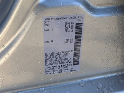 2025 Nissan Altima 2.5 SV