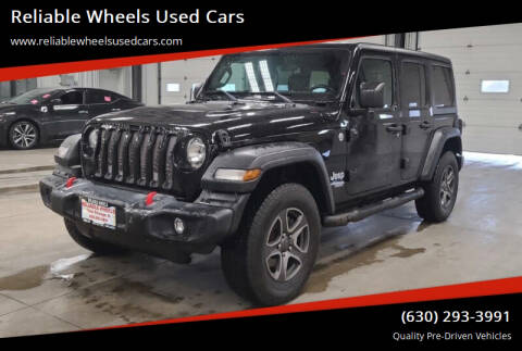 2019 Jeep Wrangler Unlimited for sale at Reliable Wheels Used Cars in West Chicago IL