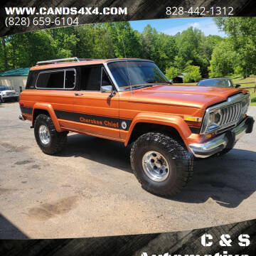 1983 Jeep Cherokee for sale at C & S Automotive in Nebo NC