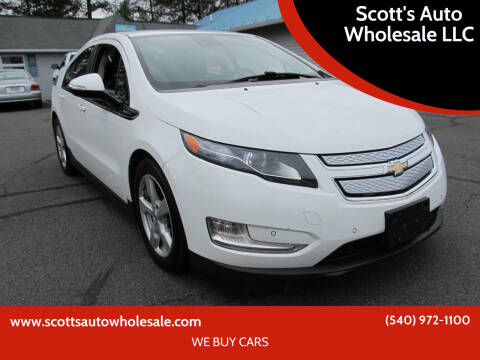 2013 Chevrolet Volt for sale at Scott's Auto Wholesale LLC in Locust Grove VA