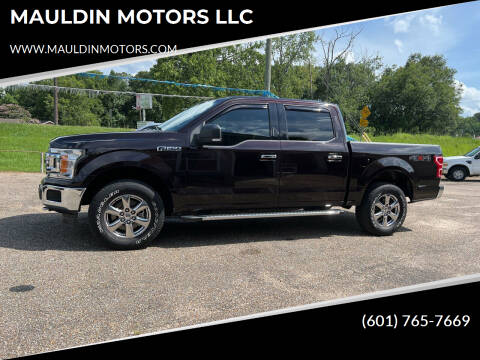 2018 Ford F-150 for sale at MAULDIN MOTORS LLC in Sumrall MS