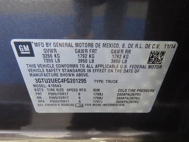 2015 GMC Sierra 1500