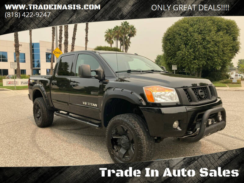 2013 Nissan Titan for sale at Trade In Auto Sales in Van Nuys CA