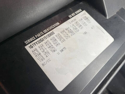 2001 Chevrolet Corvette