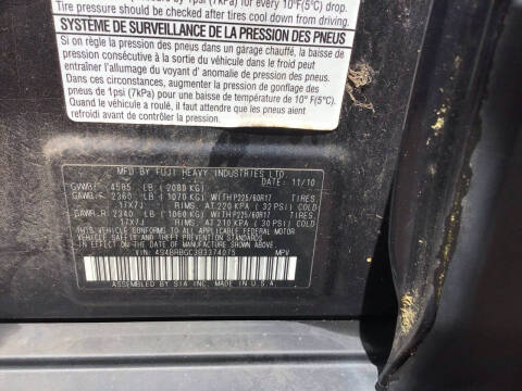 2011 Subaru Outback 2.5i Premium