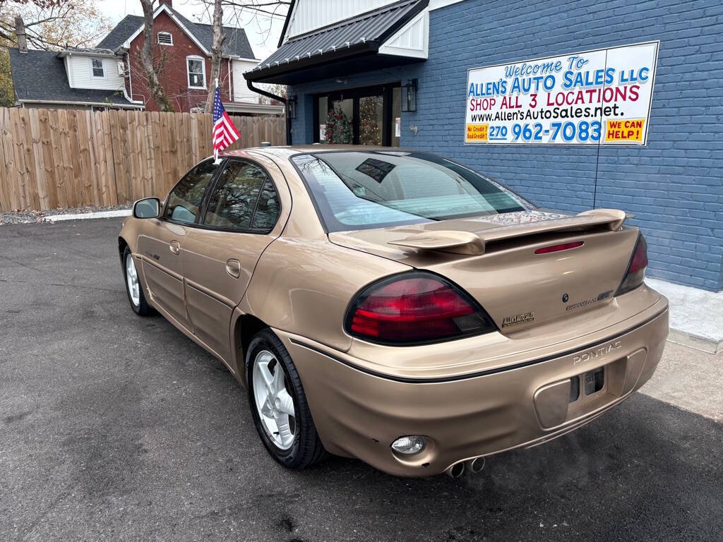 1999 Pontiac Grand Am for sale at Michael Johnson @ Allens Auto Sales Hopkinsville in Hopkinsville, KY