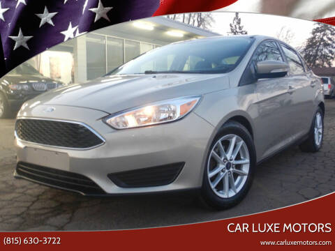 2016 Ford Focus for sale at Car Luxe Motors in Crest Hill IL