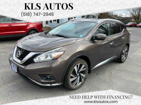 2015 Nissan Murano for sale at KLS AUTOS in Hudson Falls NY