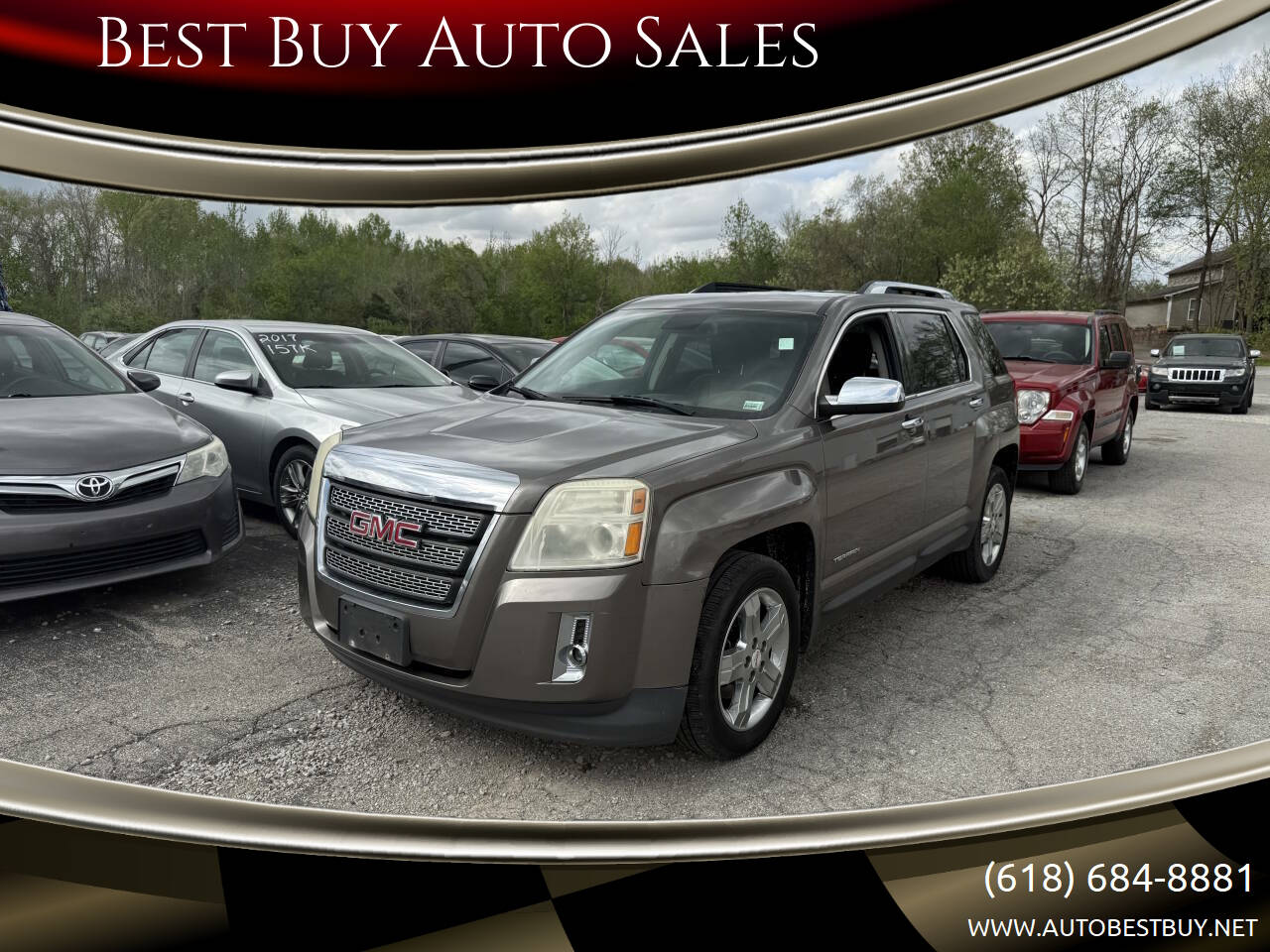 Tan 2012 GMC Terrain SLT-2 SLT-2 4dr SUV 1