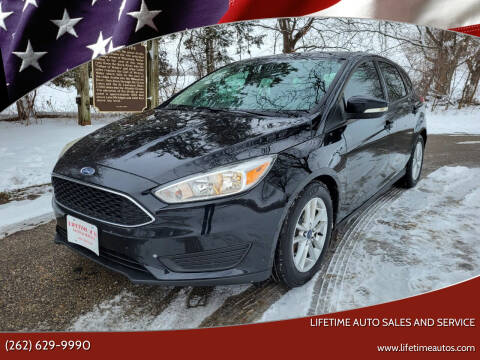 2016 Ford Focus for sale at Lifetime Auto Sales and Service in West Bend WI