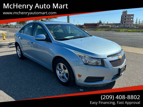 2012 Chevrolet Cruze for sale at McHenry Auto Mart in Modesto CA