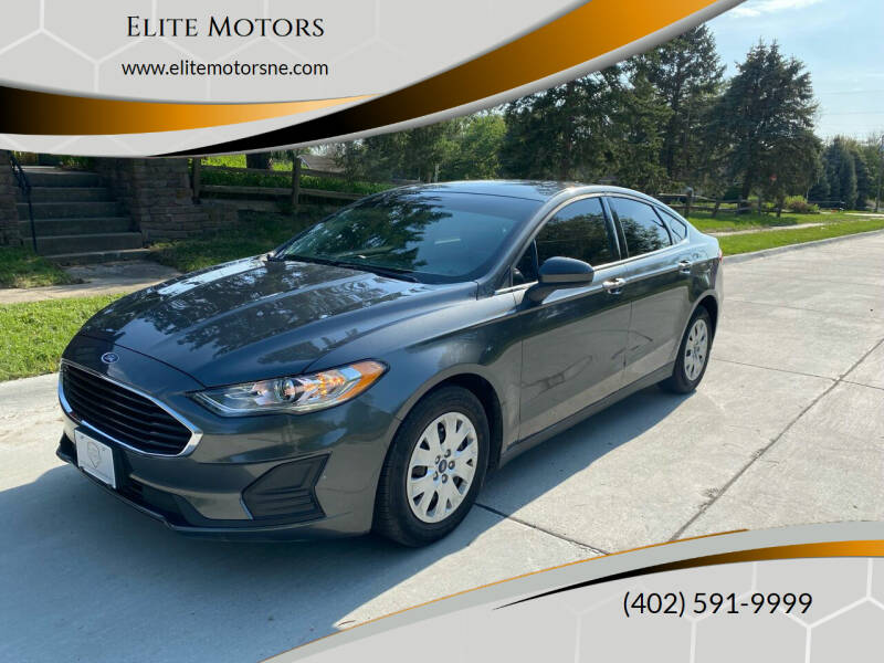 2020 Ford Fusion for sale at Elite Motors in Bellevue NE