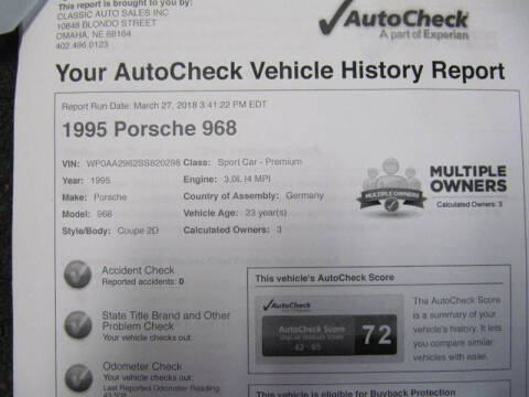 1995 Porsche 968