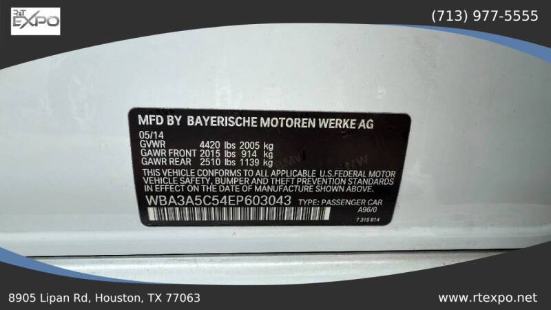 2014 BMW 3 Series 328i