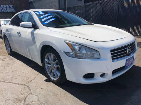 2012 Nissan Maxima for sale at WILSON MOTORS in Stockton CA