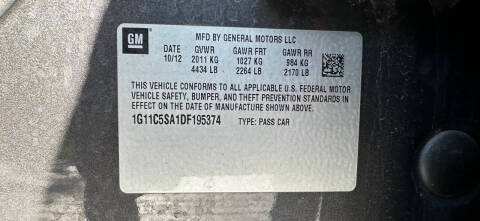 2013 Chevrolet Malibu LT