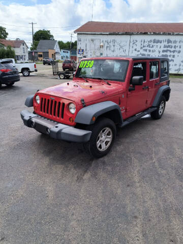 2009 Jeep Wrangler Unlimited for sale at Hanson Road Auto Sales Inc in Cassadaga NY