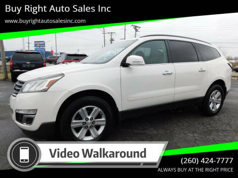 2014 Chevrolet Traverse for sale at Buy Right Auto Sales Inc in Fort Wayne IN