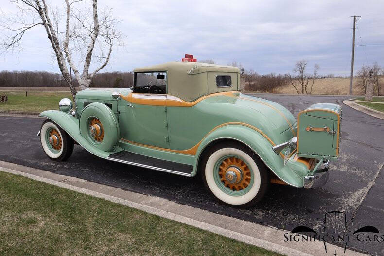 1933 Auburn 1250 Salon Cabriolet