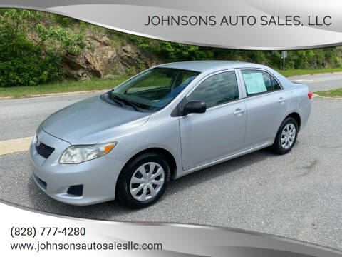 2009 Toyota Corolla for sale at Johnsons Auto Sales, LLC in Marshall NC