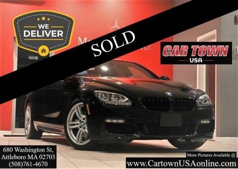 2015 BMW 6 Series for sale at Car Town USA in Attleboro MA