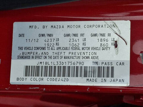 2013 Mazda MAZDASPEED3 Touring