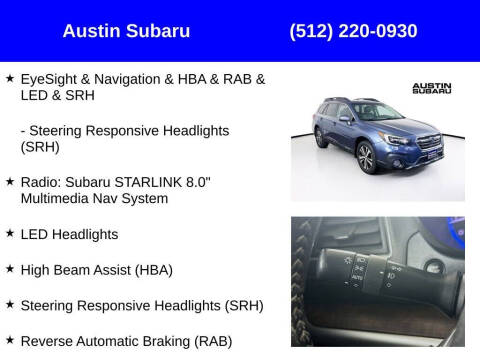 2018 Subaru Outback 2.5i Limited