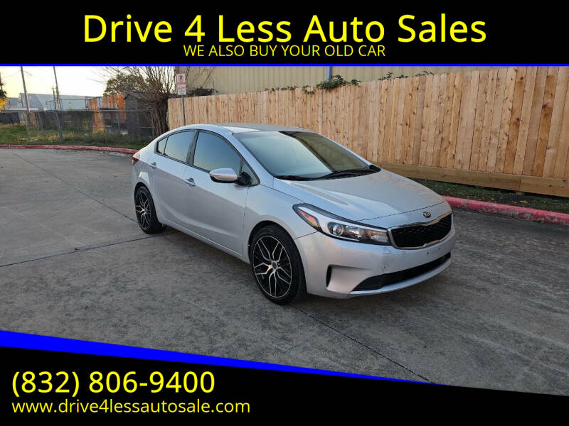 2017 Kia Forte for sale at Drive 4 Less Auto Sales in Houston TX